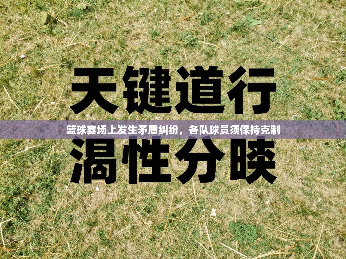 篮球赛场上发生矛盾纠纷，各队球员须保持克制