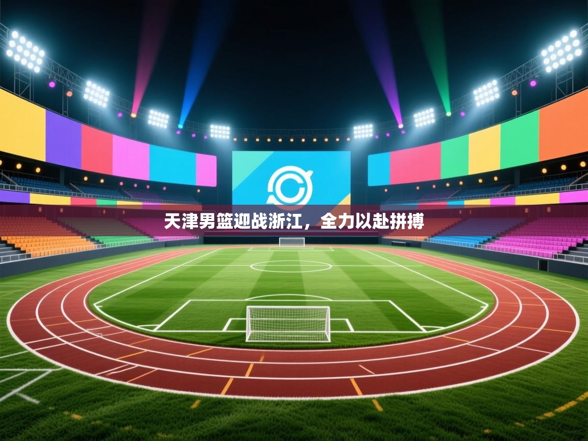 天津男篮迎战浙江，全力以赴拼搏